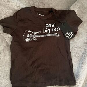 NWT Chaser Kids size 6 short sleeve tee best big bro